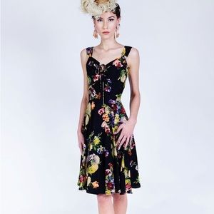 Sz 4 Martini Floral L’Amour Dress